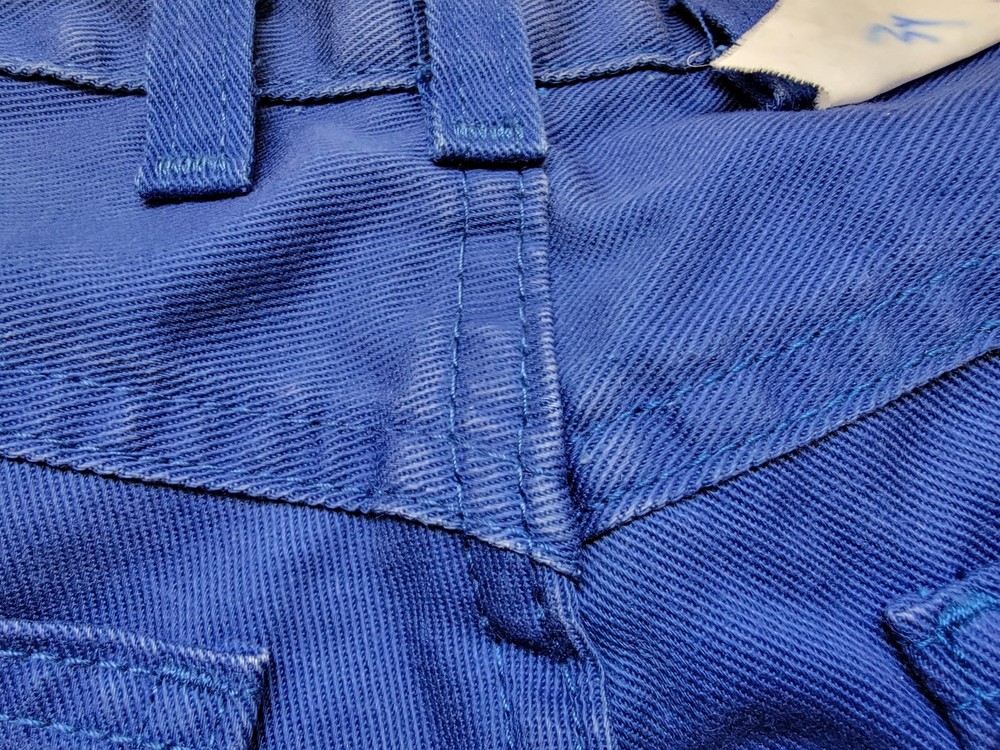 Bulwark Protective Apparel Flame Resistant Work Pants Blue 28-37U