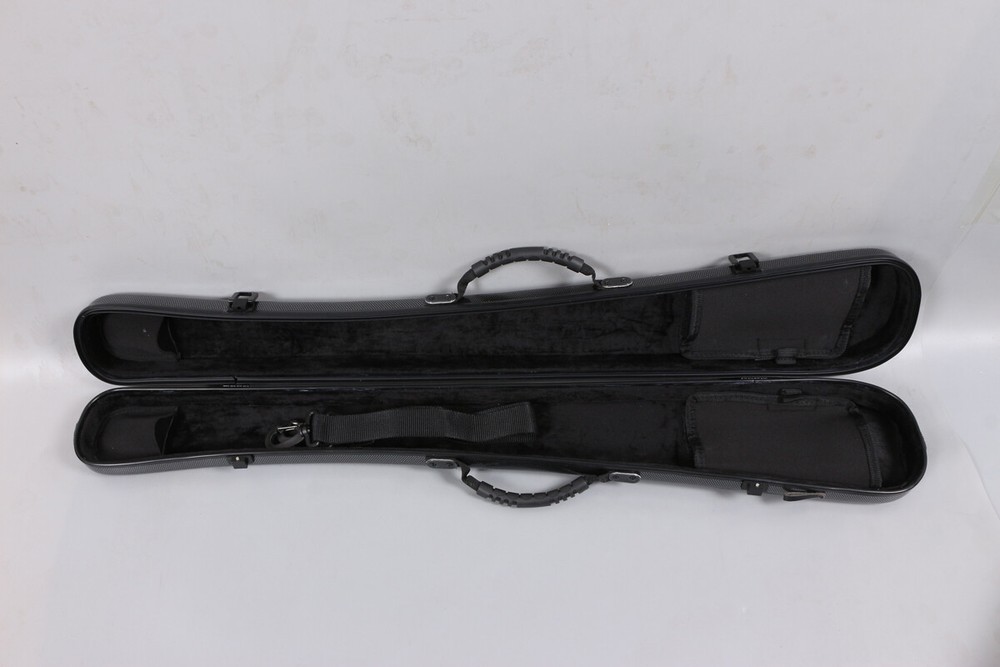 Advanced Black double bass Bow Case/Box Carbon Composite Light hold 2pcs bows
