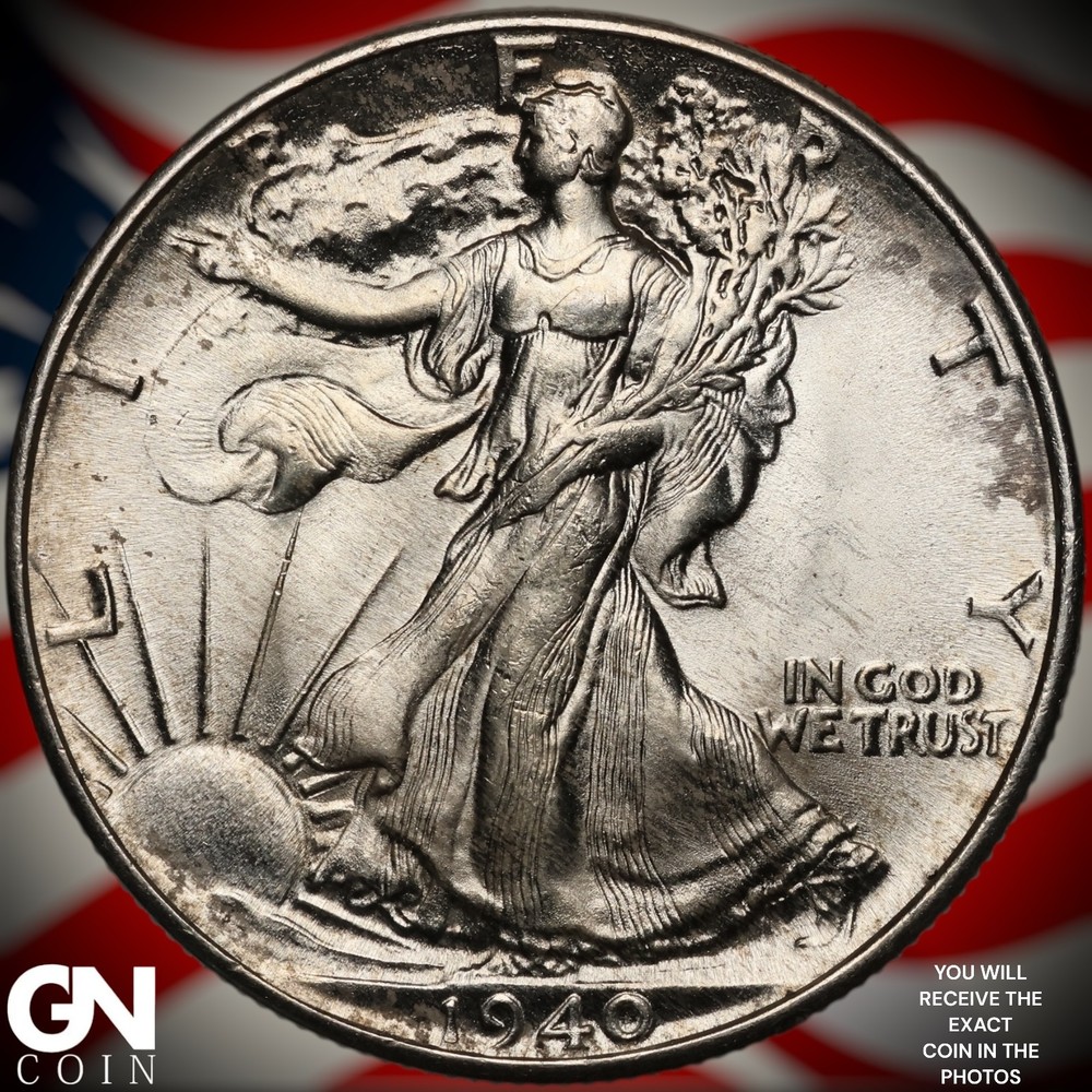 1940 P Walking Liberty Half Dollar A1741