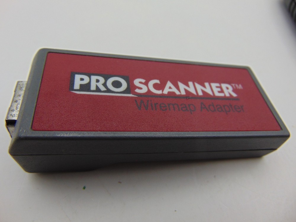 Progressive electronics pro scanner cable tester 2947-4101-01 + Wiremap Adapter