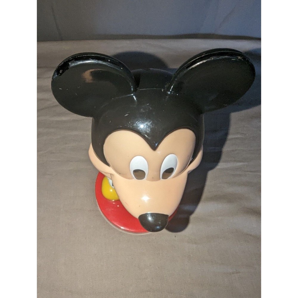 Mickey Mouse Bobble Head Doll Walt Disney World Kellogg's 2002 Plastic 8"