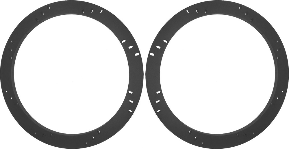 8" Subwoofer Speaker Spacers Depth Extender Extending Rings - 1/2" thick - ID...