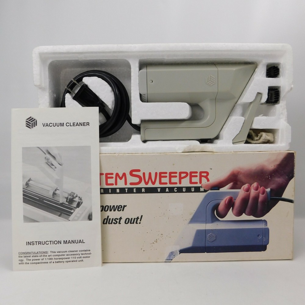 PC/Printer Vacuum System Sweeper Vintage For Computers By Micro Access Tested