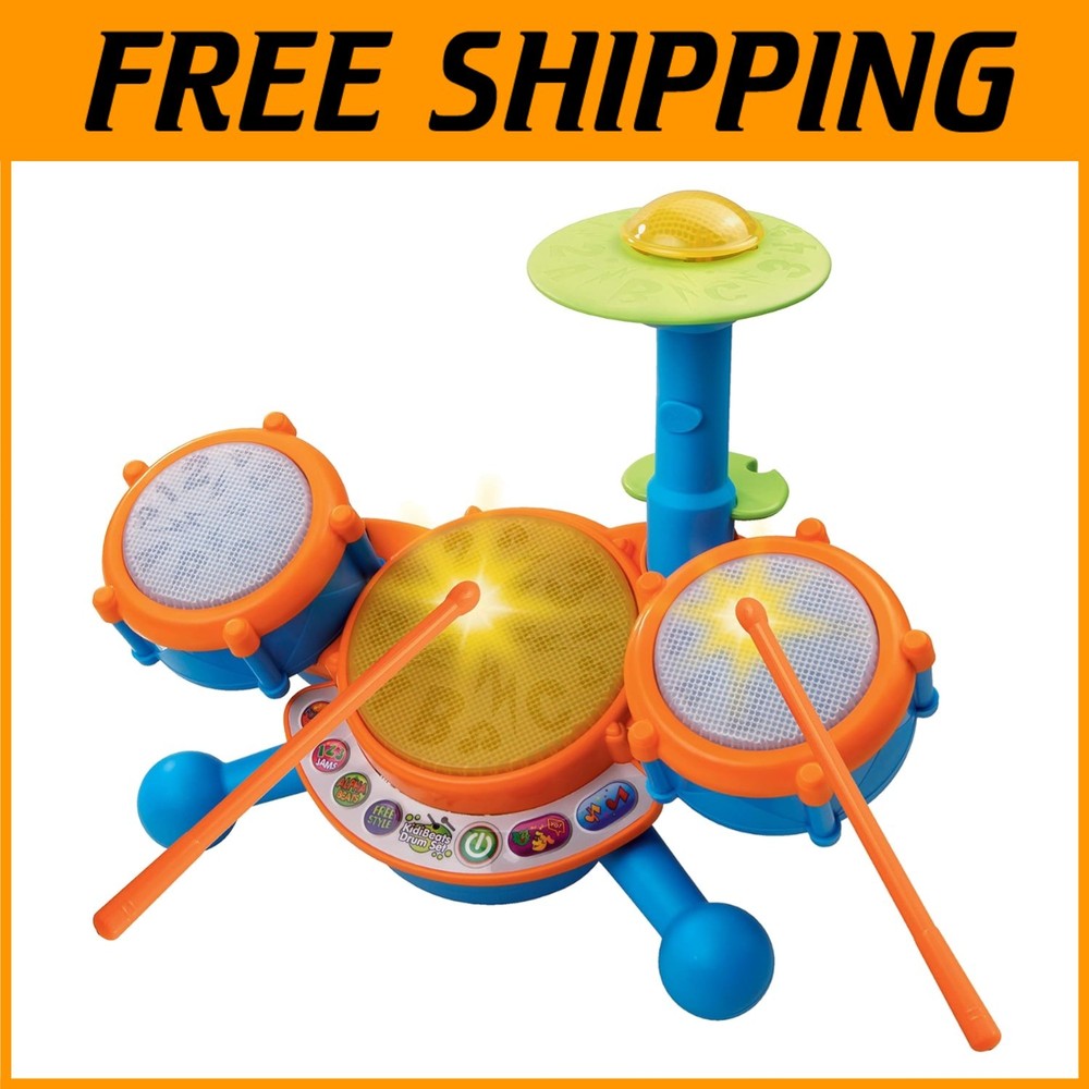 Kids Electronic Drum Set - Frustration Free