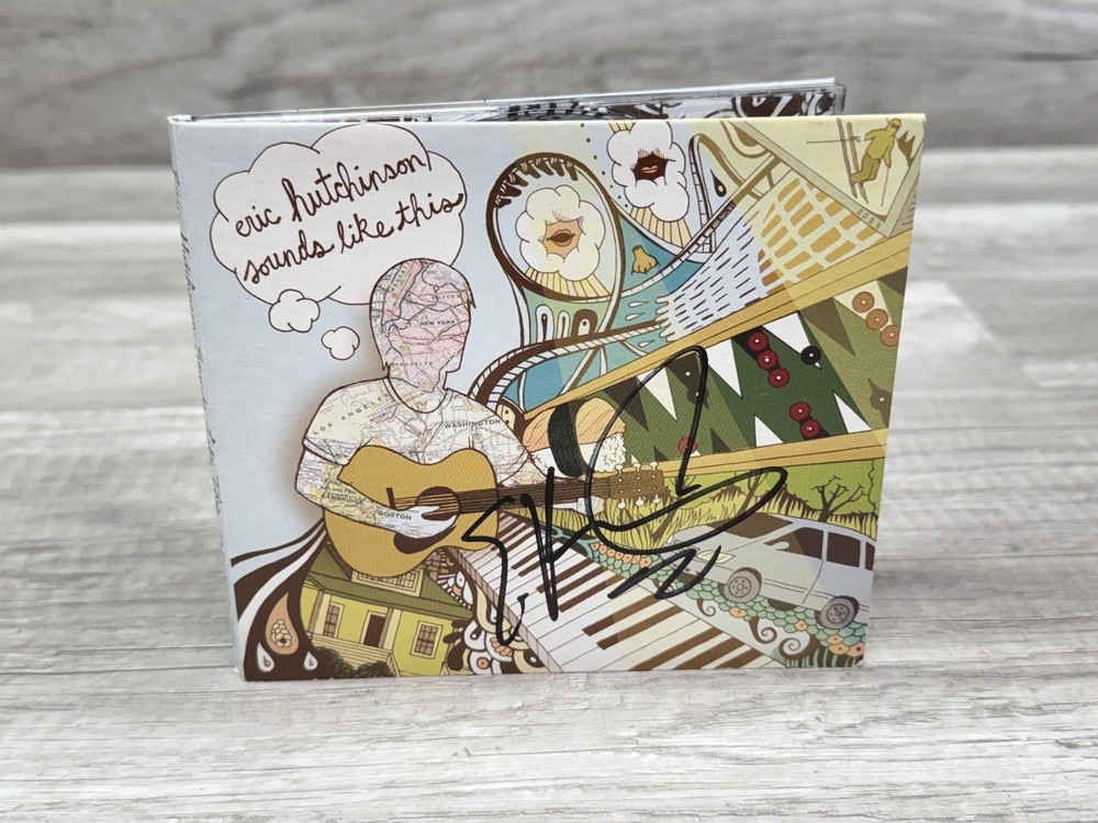 Signed Eric Hutchinson Sounds Like This 2007 CD Signed Autographed