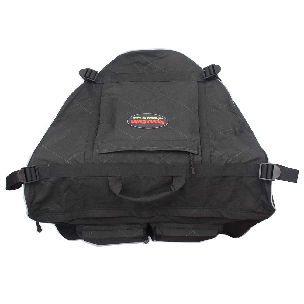 Seamax Sunlitec Front Accessory Storage Bow Bag for Inflatable Boat, with Ref...
