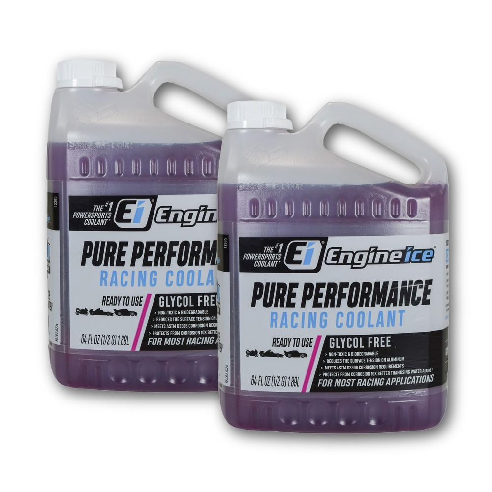 Engine Ice Pure Performance Racing Coolant - 0.5 Gallon  (2 Pack)