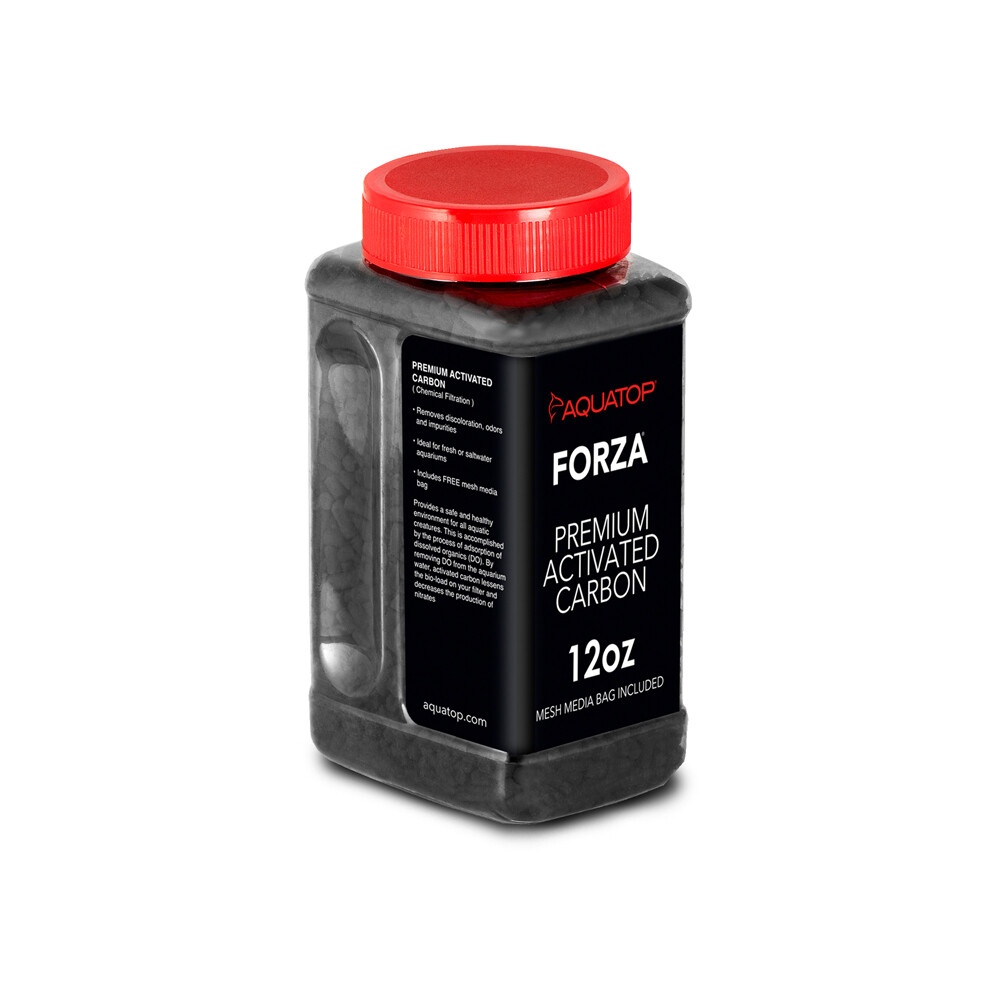 Premium Activated Carbon, 12oz Jar/Mesh Bag