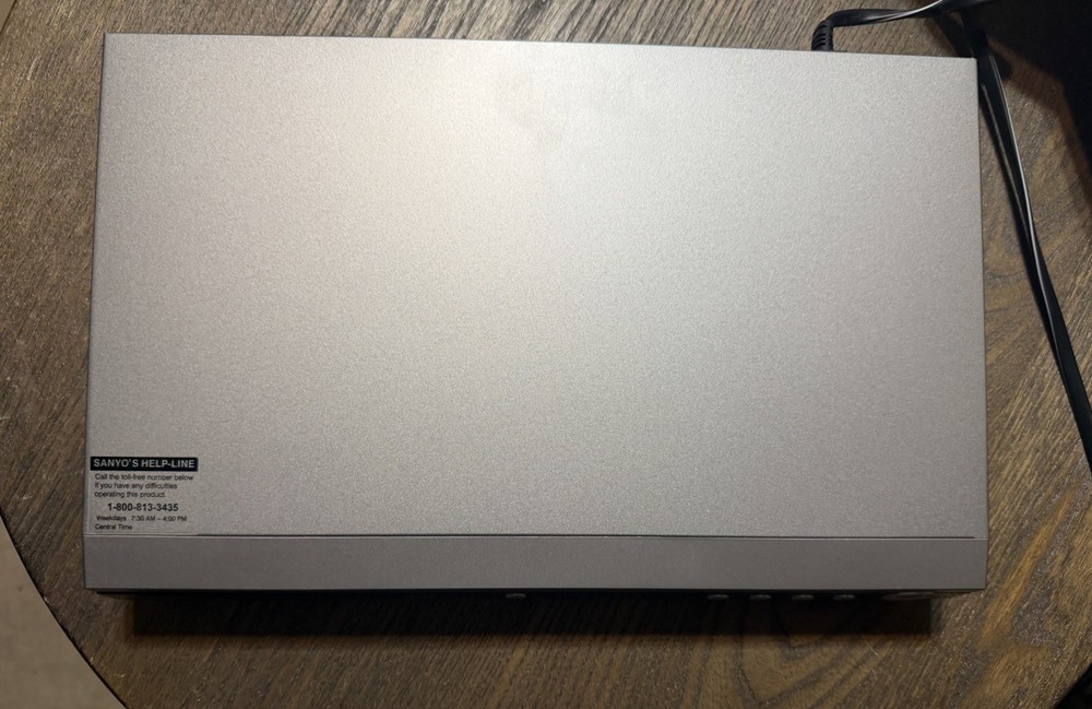 Sanyo DVD Player Model DWM-450 Won’t Read Discs