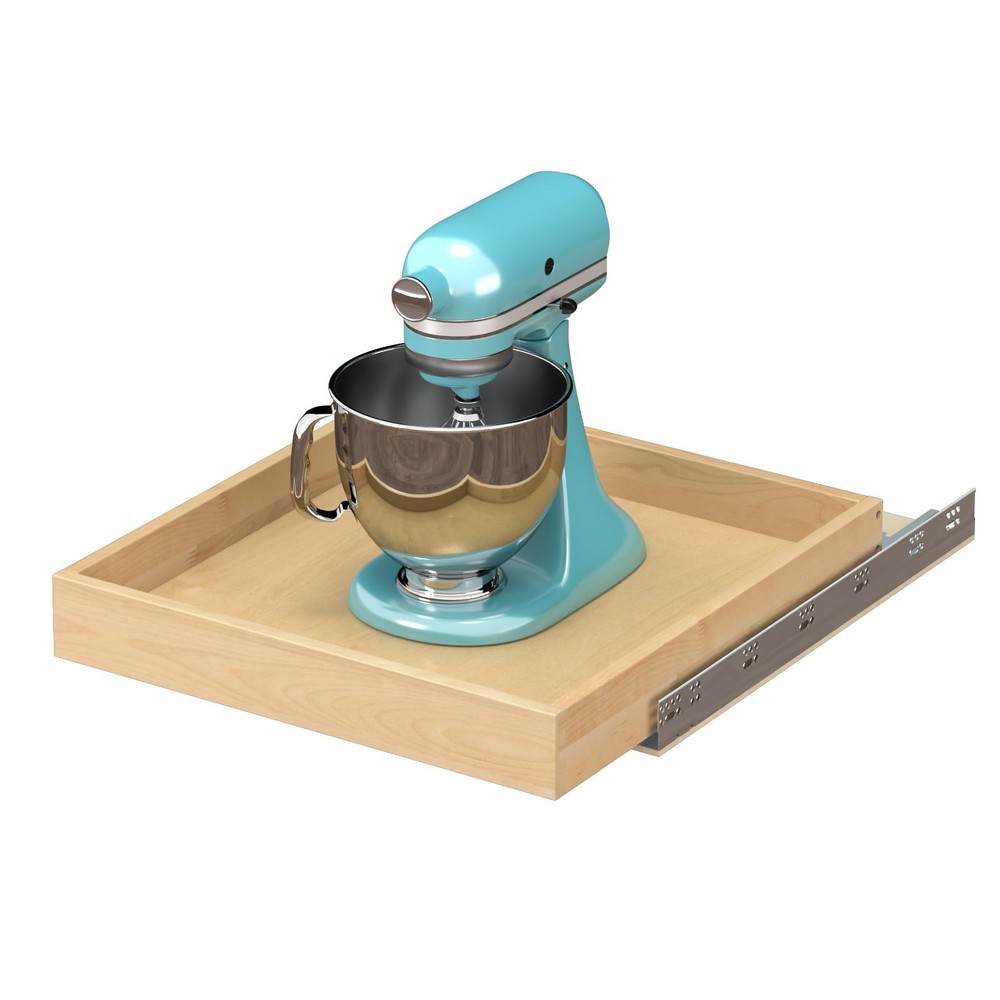 Pull Out Drawers for Cabinets - Birch Wood Pull-Out Drawer 20" W x 21" D - So...