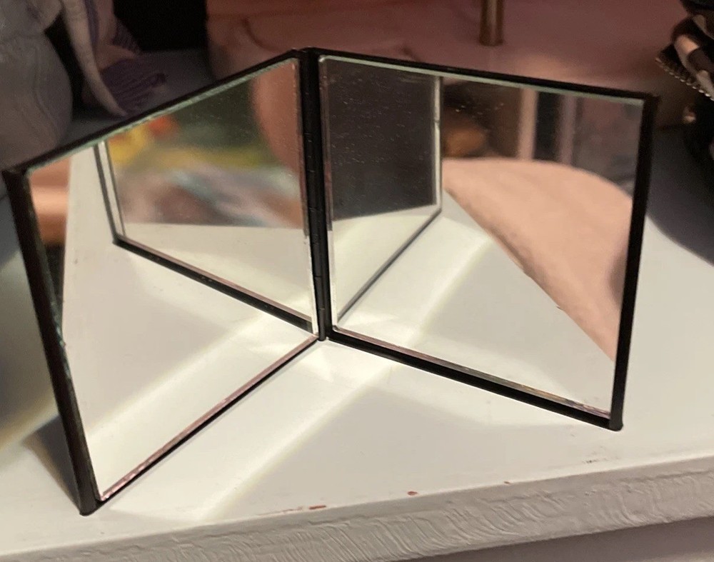 Hoffritz Germany Folding Mirror Black