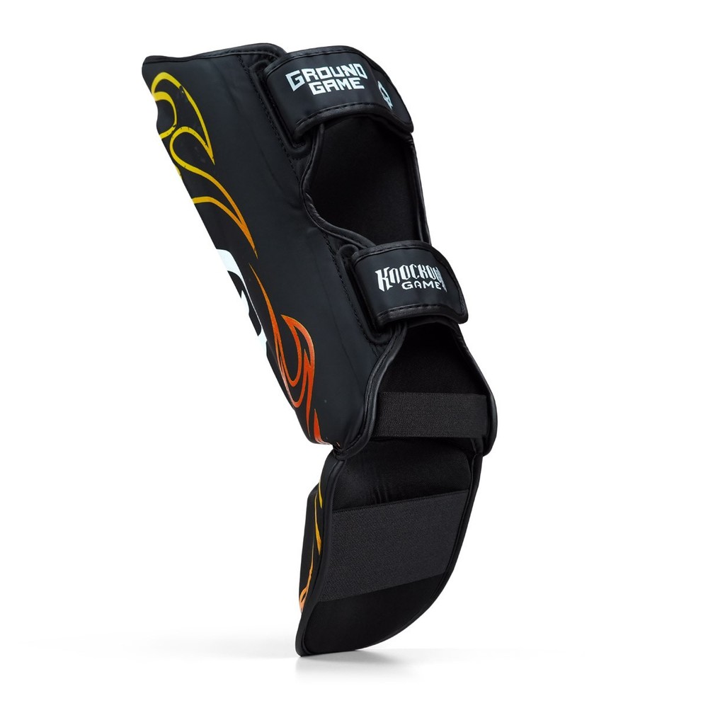 Ground Game Flames shin guards