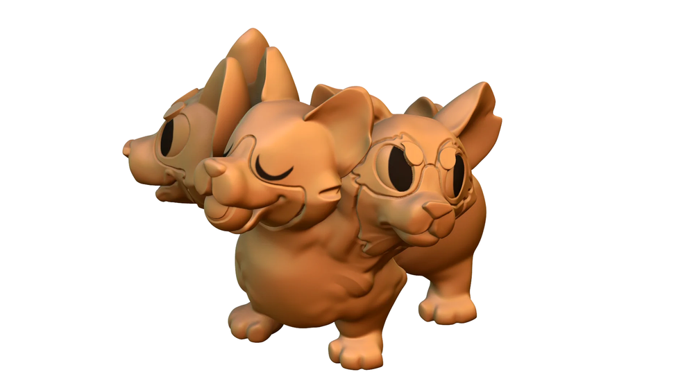 Capsule Chibi - Corgberus