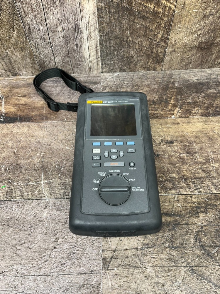 Fluke Networks DSP-2000 Cat5 LAN Cable Analyzer DSP2000SR