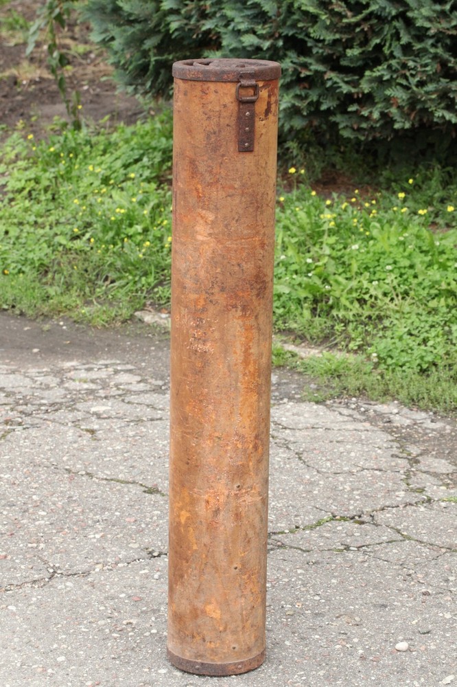 RARE ORIGINAL WWII German Nebelwerfer 41 Rocket empty Ammo Container Box