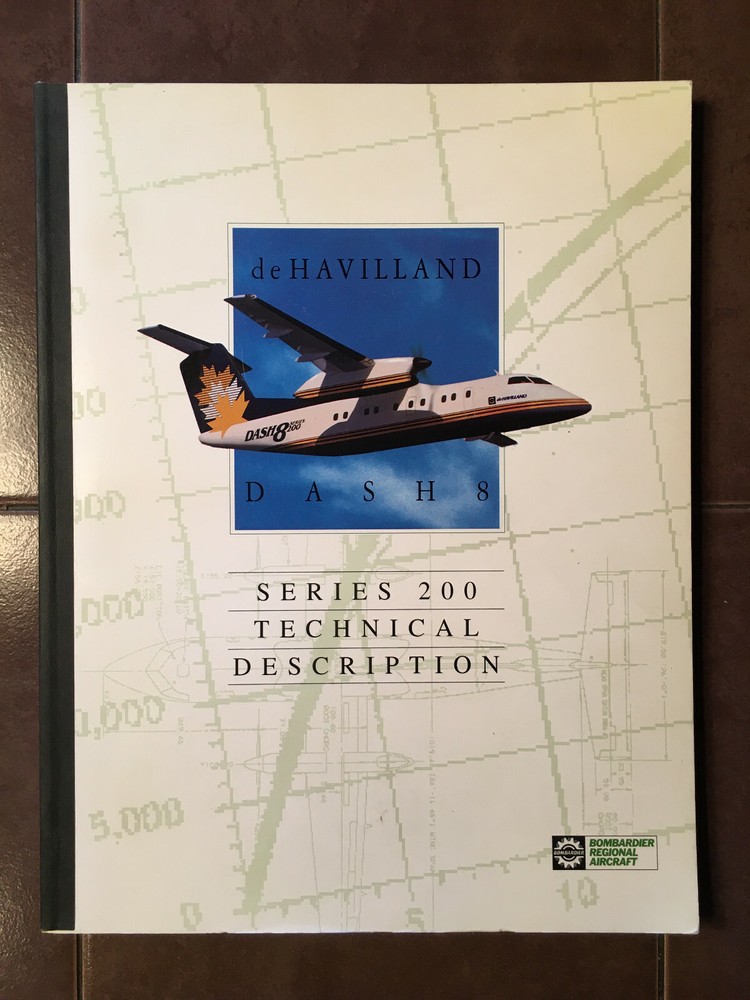 de Havvilland Bombardier DASH 8 Series 200 Technical Description Manual
