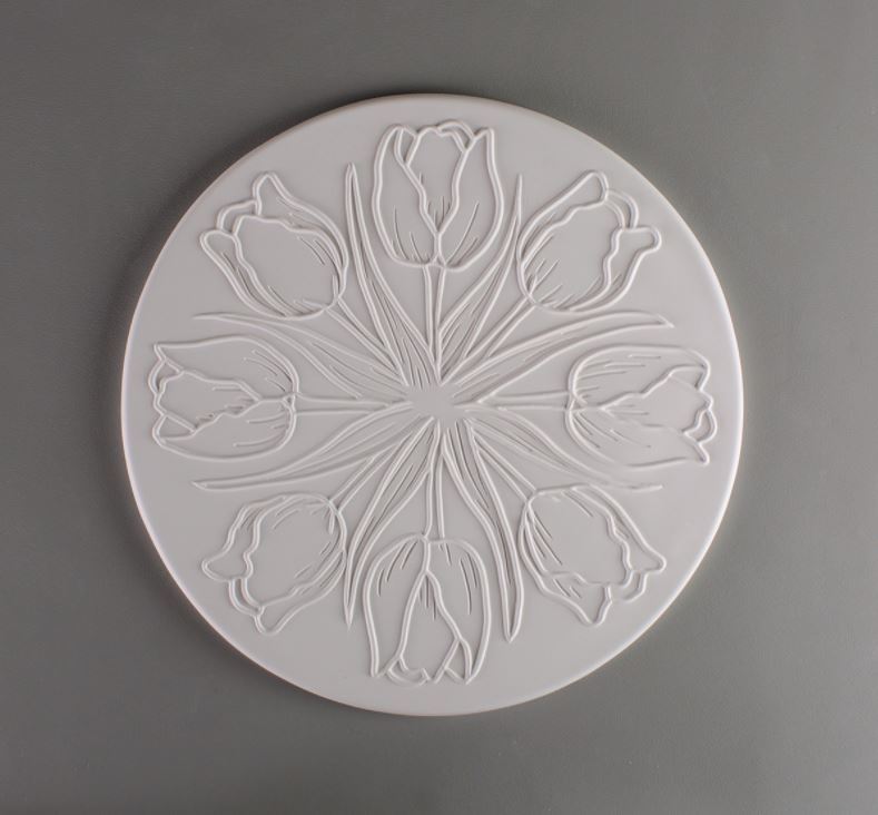 Tulip Texture Mold #DT35 - Glass Fusing
