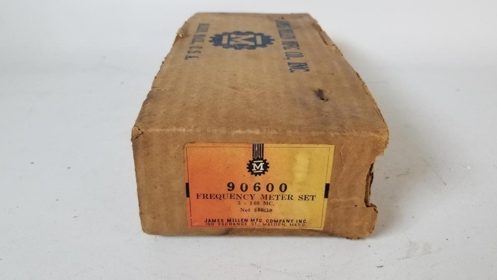 James Millen Frequency Meter Set 90600 3-140 MC