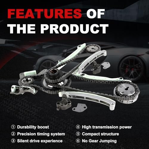 Engine Timing Chain Kit 4.7L Fits for Durango Fit for Durango 2011-2015 3.6L