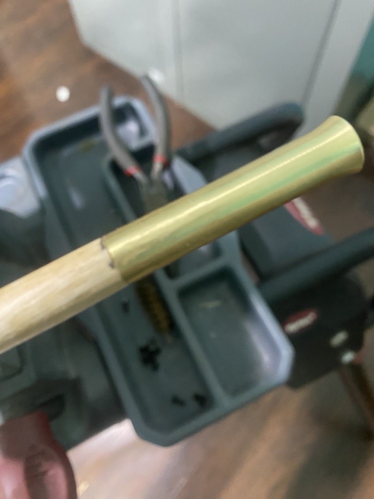 Dixie; Kentuckian Hickory Muzzleloader Ramrod, 36 3/4” X 3/8” Hickory.