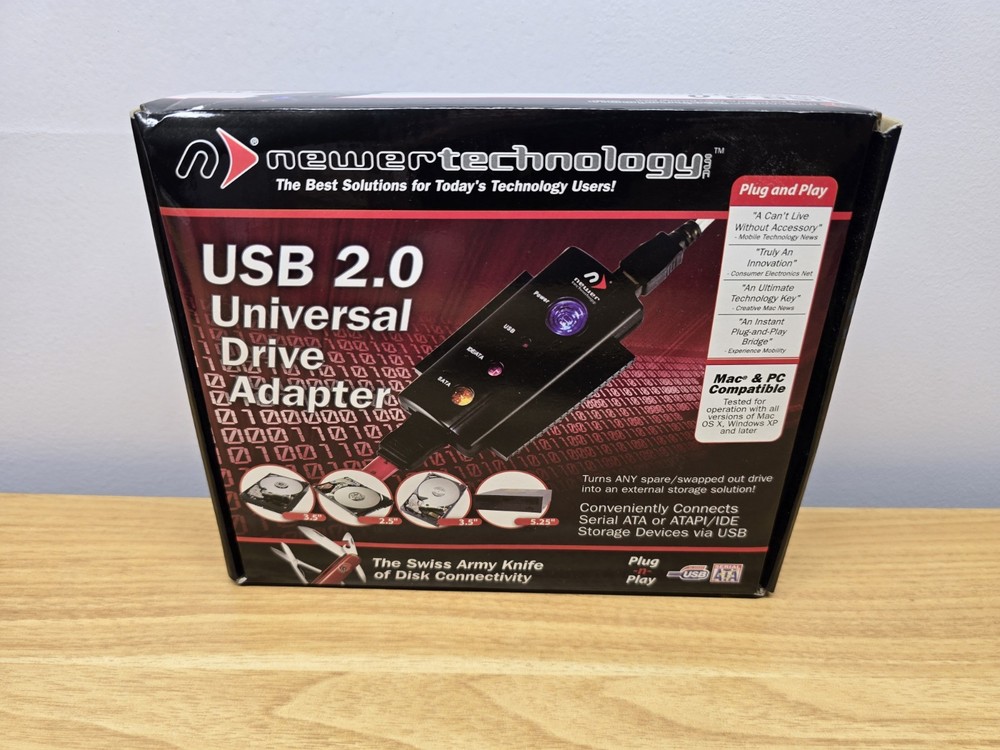 Newertechnology USB 2.0 Universal Drive Adapter For MAC or PC ATA ATAPI IDE