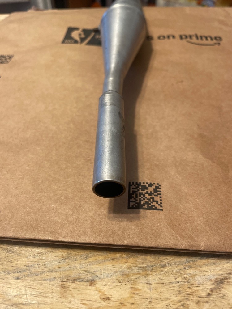 RC nitro engine tuned exhaust pipe