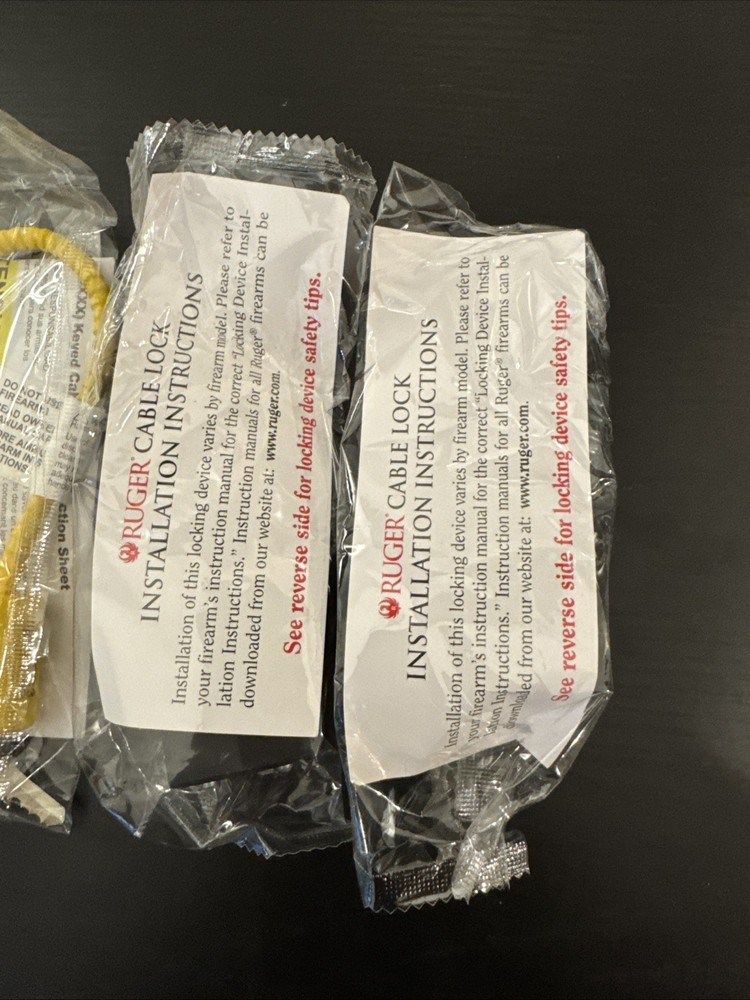 Ruger & Mossberg Genuine OEM Gun Locks