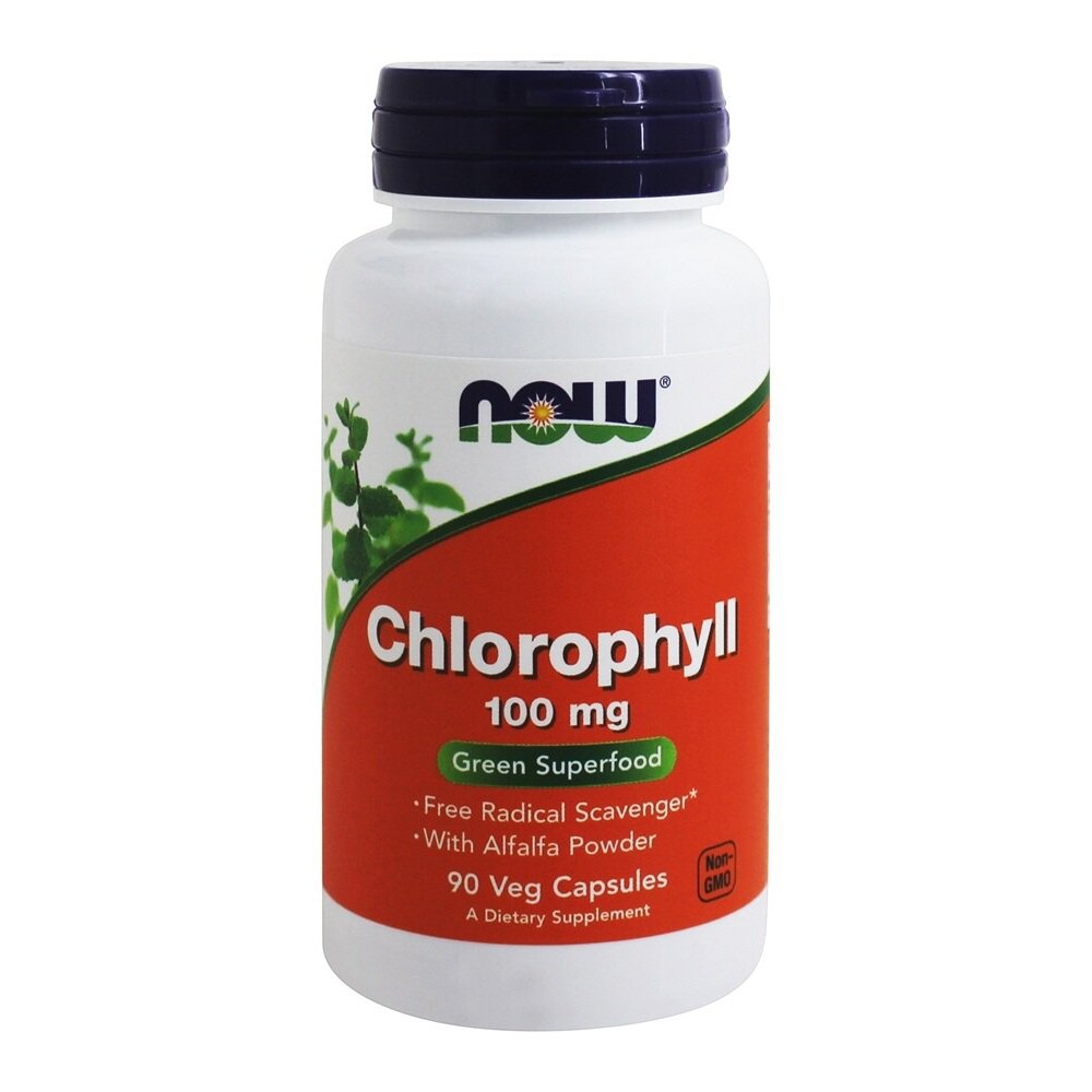 NOW Foods Chlorophyll, 90 Capsules