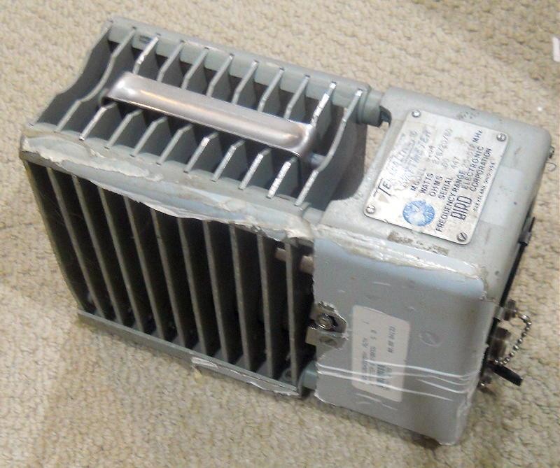 Bird 6104 Wattmeter 60W Termaline VARIABLE WATTAGE Dummy Load Resistor