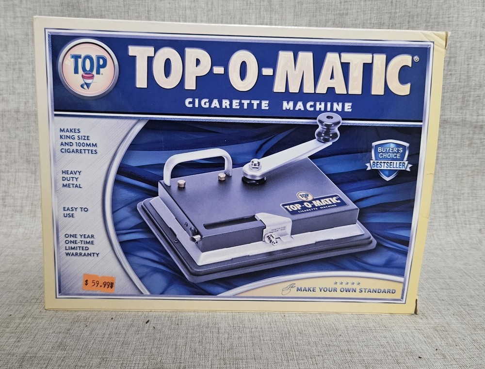 Top-O-Matic Cigarette Rolling Machine Used once