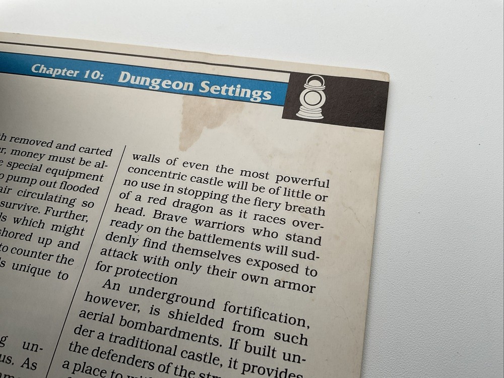 [AD&D] DMGR1 Campaign Sourcebook and Catacomb Guide (1990) VG