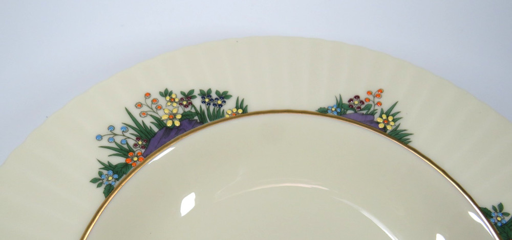 Rutledge Lenox Rimmed Soup Bowl - EUC