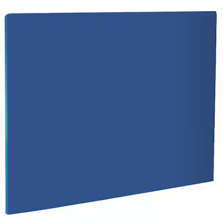 Crestware Pcb1824b Cutting Board, 24 In. L, Blue, Polyethylene