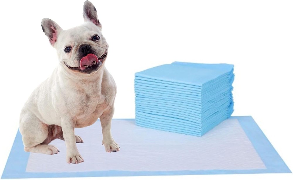 Generic MBPP 6-Layer Pee Pads, Blue, Disposable Pet Training Pads, Paper, Polyme