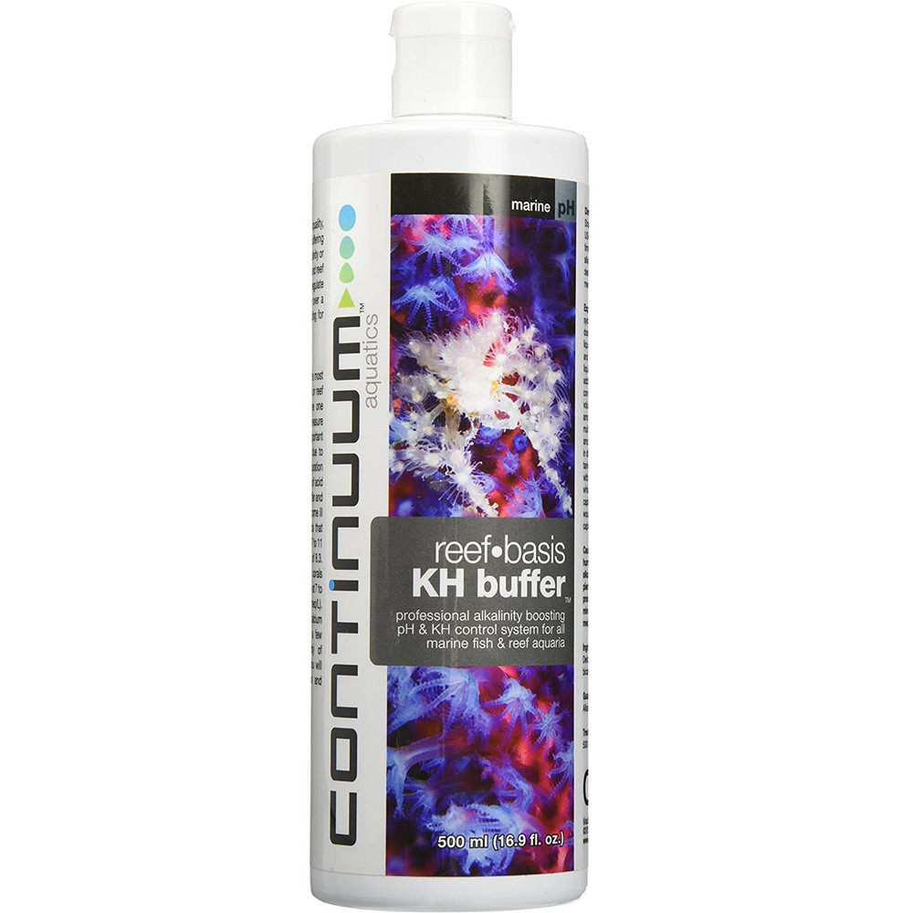 Continuum Reef Basis Liquid KH Buffer 500mL Reef Aquarium Alkalinity pH Booster