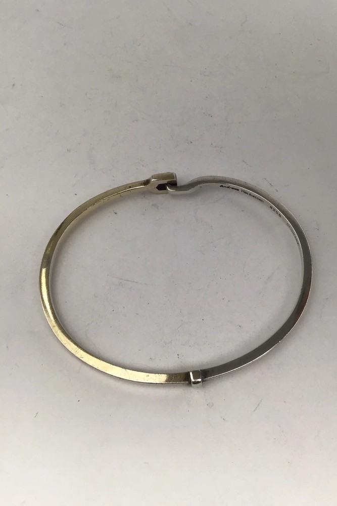 Andreas Mikkelsen Sterling Silver Modern Bangle