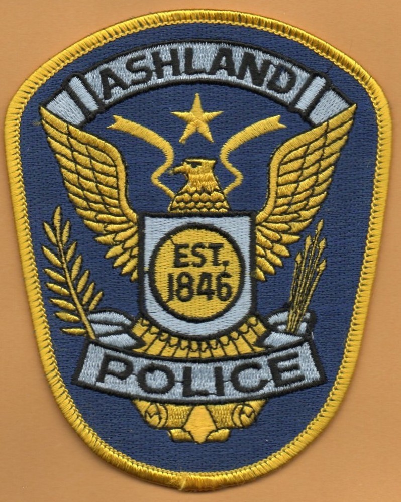 Ashland (MA) PD Police Patch