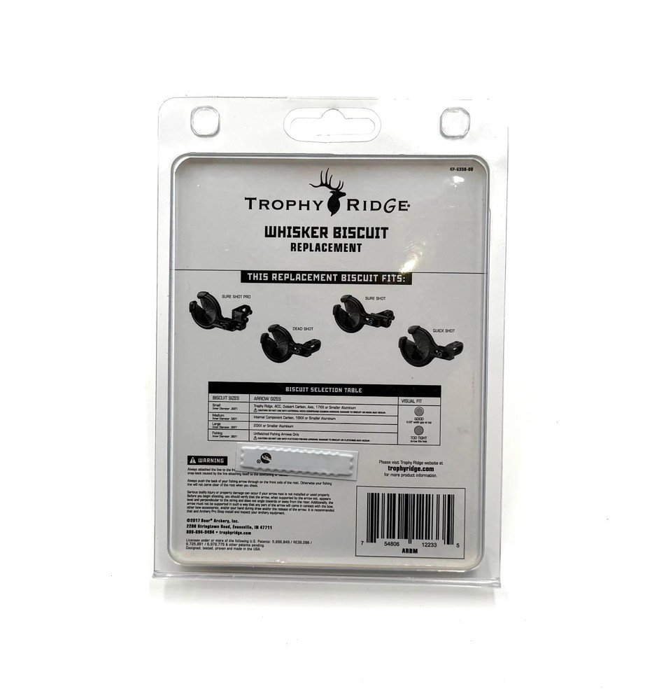 Trophy Ridge Whisker Biscuit Replacement - Medium