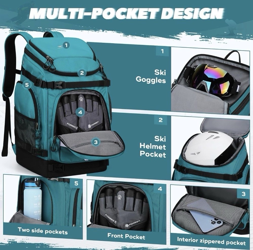 55L Maelstrom Ski Boot Bag