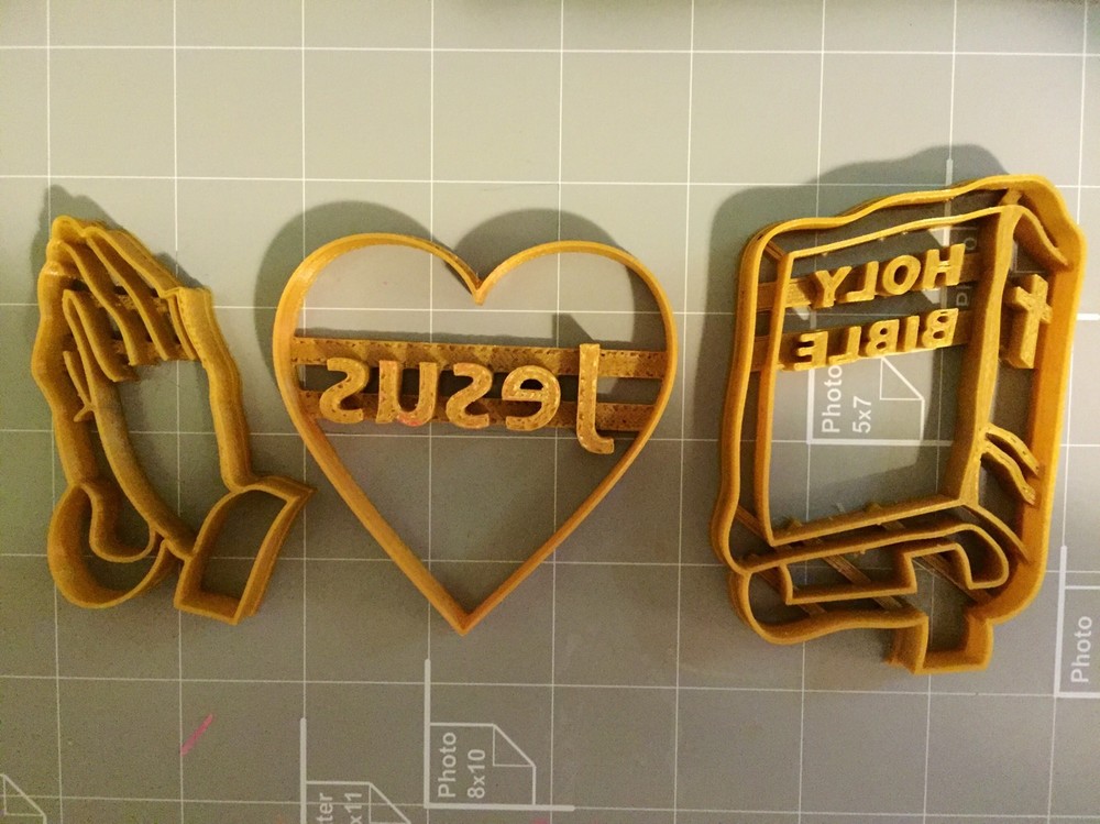 Christening Cookie Cutter Set