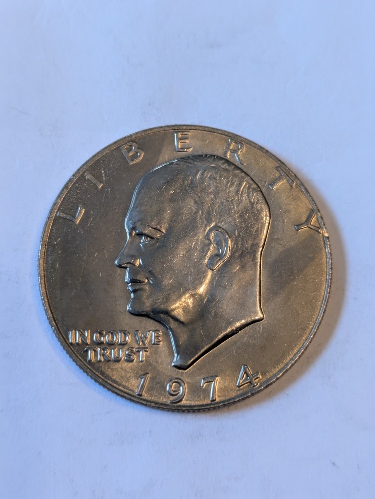 1974 Eisenhower Clad Dollar Unc