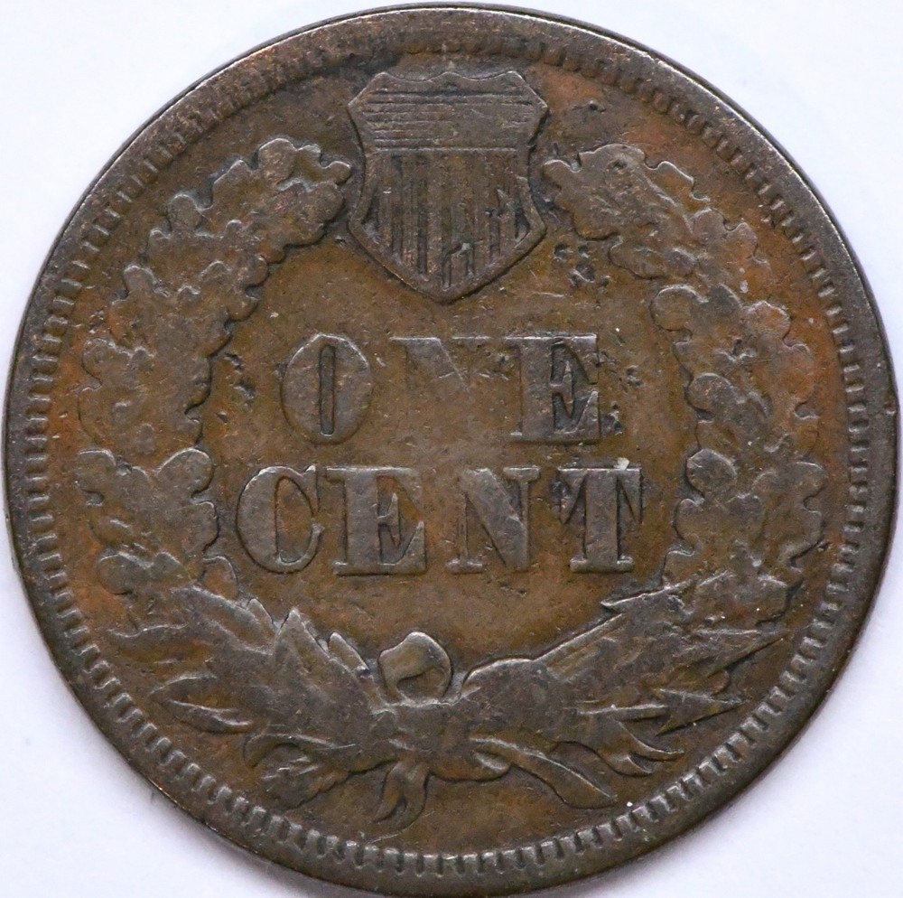 1868 indian head penny