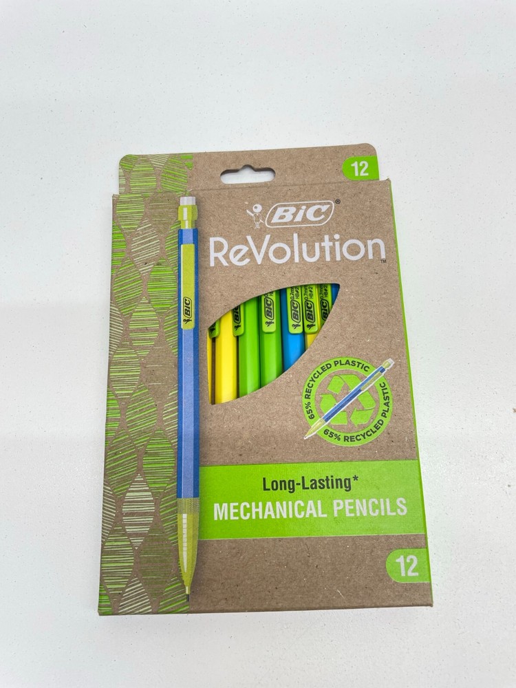 BiC #2 Mechanical Pencils ReVolution 0.7mm Environmentally Friendly 36 pack
