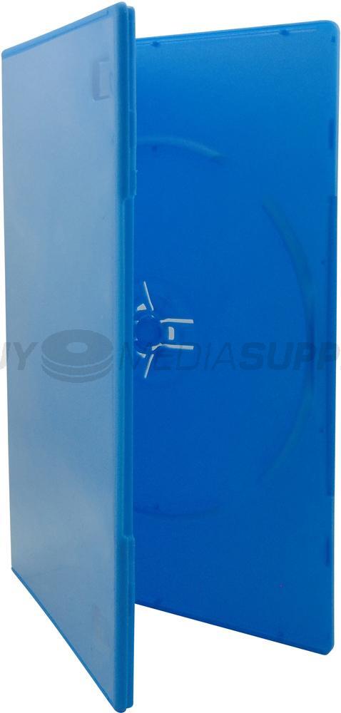 7mm Slimline Blue 1 Disc DVD Case Lot