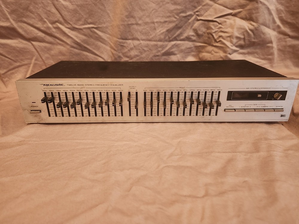 Realistic 31-2010 Stereo Frequency Equalizer