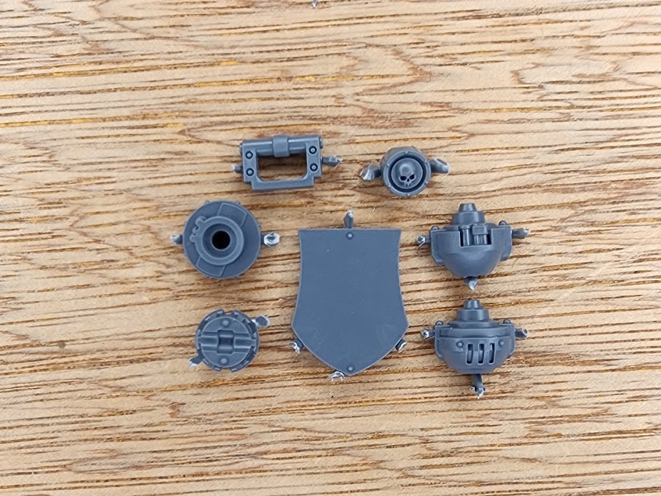 Warhammer 40k Imperial Knight Destrier Shield Bits