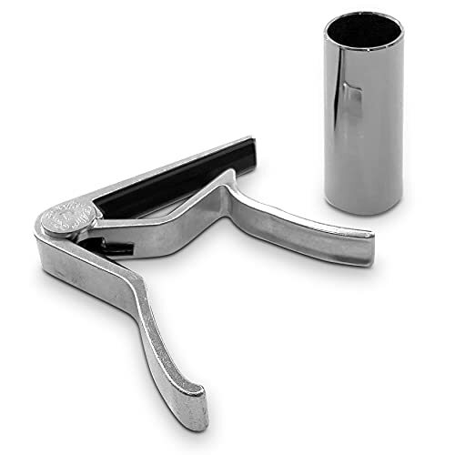 Pyle PGA500SLD 4 String 2 Piece Accessory Kit Capo