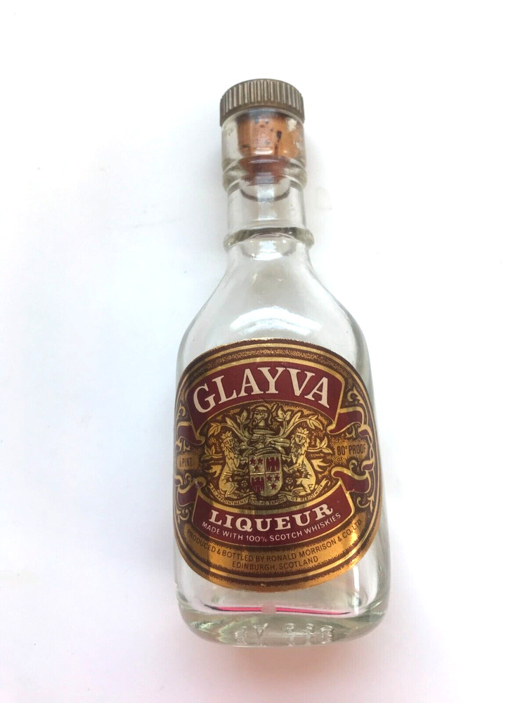 GLAYVA LIQUEUR MINI BOTTLE EMPTY TO COMPLY WITH EBAY RULES
