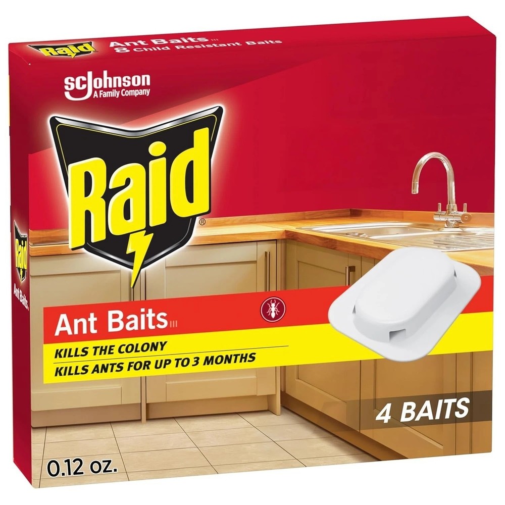 Raid Ant Killer Baits, For Household Use, Kills the Colony, Ants for 3...