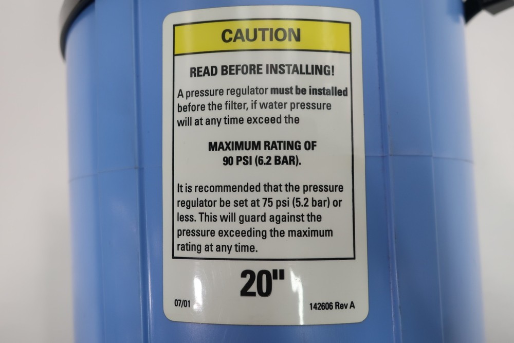 Pentek 142606 Blue Filter Housing